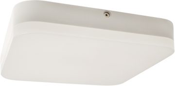LED plafons IP44 kvadrātveida 8W 4000K neitrāli balts