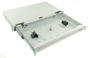 1U 19 collu 24x SC SIMPLEX WIRELESS CONNECTOR pelēks, noņemams