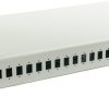 1U 19 collu 24x SC SIMPLEX WIRELESS CONNECTOR pelēks, noņemams