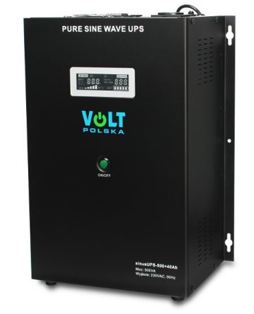 VOLT POLAND SinusUPS-500 40AH 12V 300/500W pārveidotājsVOLT POLAND SinusUPS-500 40AH 12V 300/500W pārveidotājs