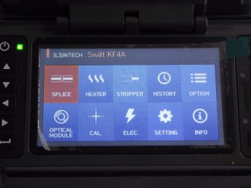 ILSINTECH SWIFT KF4A+ FIBER OPTIC WELDING MACHINE