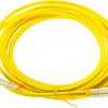 SM 1.0M OPTISKĀS ŠĶIEDRAS SAVIENOJUMA KABELIS DUPLEKSS 9/125, LC/APC-LC/UPC 3.0MM