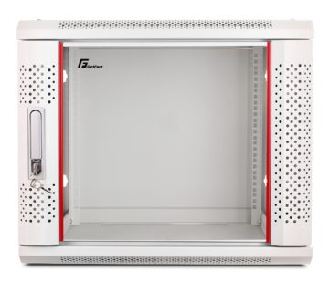 Настенный шкаф GETFORT 19 дюймов 9U 600x600, серый