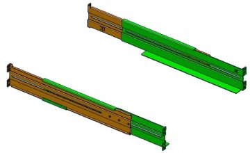 PowerWalker 19" statnes sliežu komplekts UPS VI R1U