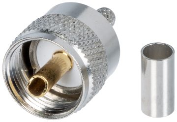 SPAIĻU SPRAUDNIS UHF(UC1)-W/ZAC-RG58