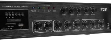 УСИЛИТЕЛЬ HQM1550BT РАДИО FM/MP3 550 Вт