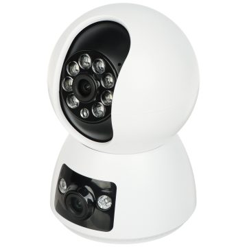 DUAL INDOOR PAN-TILT IP CAMERA APTI-W21A1-TUYA Tuya Smart Wi-Fi, - 1080p 2 X 3.6 mmDUAL INDOOR PAN-TILT IP CAMERA APTI-W21A1-TUYA Tuya Smart Wi-Fi, - 1080p 2 X 3.6 mm