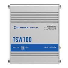 Switch|TELTONIKA|TSW100|5xRJ45|PoE+ ports 4|120 Watts|TSW100Switch|TELTONIKA|TSW100|5xRJ45|PoE+ ports 4|120 Watts|TSW100
