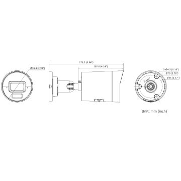 IP KAMERA DS-2CD2063G2-LI2U/SL(2.8MM)PL AcuSense Smart Hybrid Light - 6 Mpx 2.8 mm Hikvision