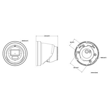 IP PRETVANDĀLISMA KAMERA DS-2CD2H83G2-LIZS2U(2.8-12MM) AcuSense Smart Hybrid Light - 8.3 Mpx 4K UHD - MOTOZOOM Hikvision