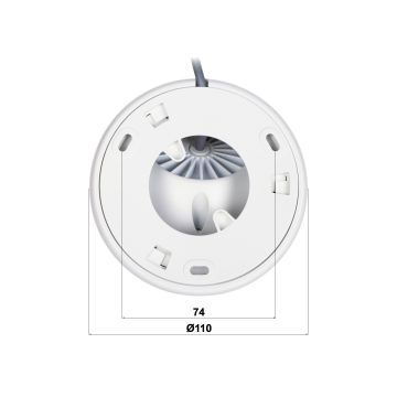 AHD, HD-CVI, HD-TVI, PAL KAMERA DS-2CE78U0T-LF(2.8MM) Smart Hybrid Light - 8.3 Mpx 4K UHD 2.8 mm Hikvision