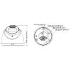 AHD, HD-CVI, HD-TVI, PAL KAMERA DS-2CE78U0T-LF(2.8MM) Smart Hybrid Light - 8.3 Mpx 4K UHD 2.8 mm Hikvision