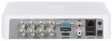 AHD, HD-CVI, HD-TVI, CVBS, IP REJESTRATORS IDS-7108HQHI-M1/S(E) 8 KANĀLI AcuSense Hikvision