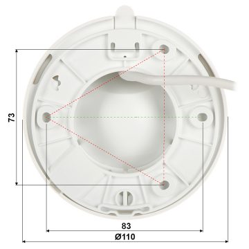 IP KAMERA IPC-T22EP-C Wi-Fi TURRET SE - 1080p 2.8 mm IMOU