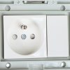 SINGLE SURFACE-MOUNTED SOCKET OUTLET WITH A SWITCH ATLO-S1IP5-SW 220 ... 240 V 10 A ATLO