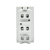 SINGLE SURFACE-MOUNTED SOCKET OUTLET WITH A SWITCH ATLO-S1IP5-SW 220 ... 240 V 10 A ATLO