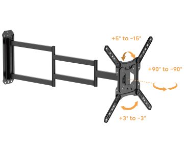 КРЕПЛЕНИЕ ДЛЯ ТЕЛЕВИЗОРА ИЛИ МОНИТОРА BRATECK-LPA84-445XL BRATECK