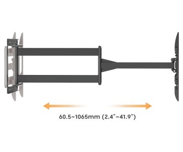 КРЕПЛЕНИЕ ДЛЯ ТЕЛЕВИЗОРА ИЛИ МОНИТОРА BRATECK-LPA84-463XL BRATECK
