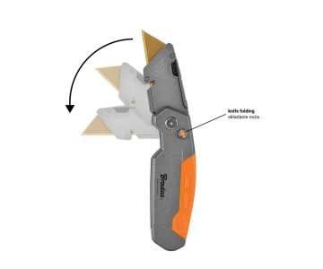 Saliekams trapecveida nazis DIY-KN190202/B AR TRAPECVEIDA ASMENI BRADAS