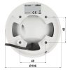 AHD, HD-CVI, HD-TVI, CVBS KAMERA HAC-HDW1239T-A-LED-0280B-S3 Full-Color - 1080p 2.8 mm DAHUA