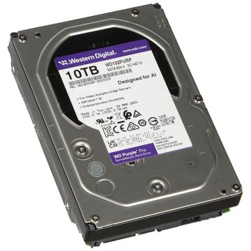 VDIGITĀLĀ VIDEOIERAKSTĪTĀJA DISKS HDD-WD102PURP 10TB 24/7 WESTERN DIGITALVDIGITĀLĀ VIDEOIERAKSTĪTĀJA DISKS HDD-WD102PURP 10TB 24/7 WESTERN DIGITAL