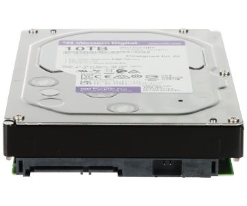 VDIGITĀLĀ VIDEOIERAKSTĪTĀJA DISKS HDD-WD102PURP 10TB 24/7 WESTERN DIGITAL