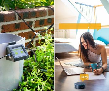 AUTOMATIC IRRIGATION SYSTEM IK10PW-DLS Wi-Fi Tuya Smart RainPoint