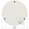 IP PRETVANDĀLISMA KAMERA IPC-HDBW3649E-AS-IL-0280B WizSense Smart Dual Light - 6 Mpx 2.8 mm DAHUA