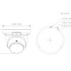 IP KAMERA IPC-HDW3649QM-S-IL-0280B WizSense Smart Dual Light - 6 Mpx 2.8 mm DAHUA