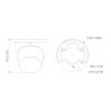 IP KAMERA IPC-HDW3849H-ZAS-PV-27135-S5-BLACK TiOC WizSense - 8.3 Mpx 4K UHD 2.7 ... 13.5 mm DAHUA