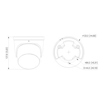 IP KAMERA IPC-HDW3849H-ZAS-PV-27135-S5-BLACK TiOC WizSense - 8.3 Mpx 4K UHD 2.7 ... 13.5 mm DAHUA