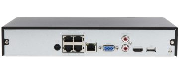 IP-SALVESTAJA + KÕVAKETT NVR4104HS-P-4KS3-1×960G/SSD 4 KANALIT, 4 PoE DAHUA