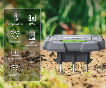 WIRELESS SOIL MOISTURE AND TEMPERATURE SENSOR TCS005 RainPoint
