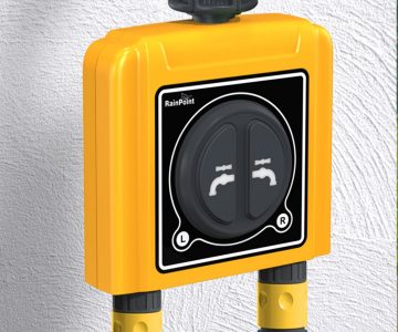 SMART DUAL WATERING VALVE TIMER WITH WIFI HUB TWG004WRF+TTV203WRF Tuya Smart RainPoint