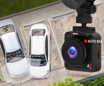 AUTOMAŠĪNAS SALONĀ UZSTĀDĀMS VIDEOREĢISTRATORS XB-A2-GPS Xblitz