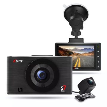 AUTOMAŠĪNAS SALONĀ UZSTĀDĀMS VIDEOREĢISTRATORS XB-S7-DUO XblitzAUTOMAŠĪNAS SALONĀ UZSTĀDĀMS VIDEOREĢISTRATORS XB-S7-DUO Xblitz