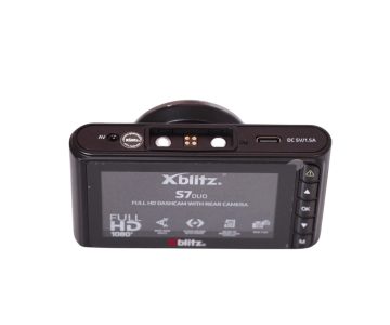 AUTOMAŠĪNAS SALONĀ UZSTĀDĀMS VIDEOREĢISTRATORS XB-S7-DUO Xblitz