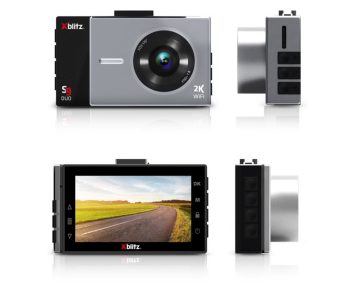 AUTOMAŠĪNAS SALONĀ UZSTĀDĀMS VIDEOREĢISTRATORS XB-S9-DUO Xblitz