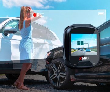 AUTOMAŠĪNAS SALONĀ UZSTĀDĀMS VIDEOREĢISTRATORS XB-Z9-BLACK Xblitz