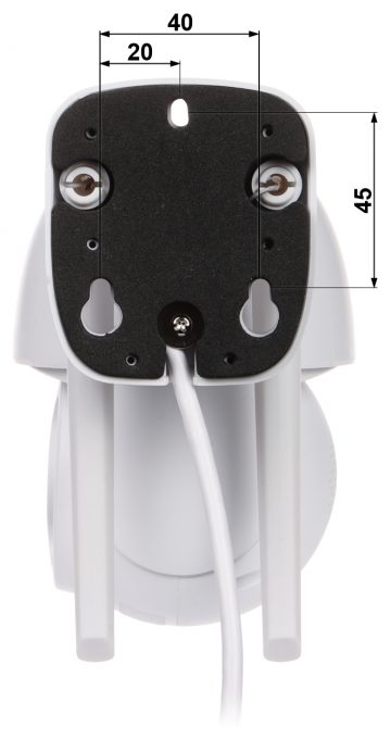 ĀRĒJĀ IP ROTĀCIJU KAMERA APTI-W41S2-TUYA Tuya Smart Wi-Fi, - 4 Mpx 3.6 mm