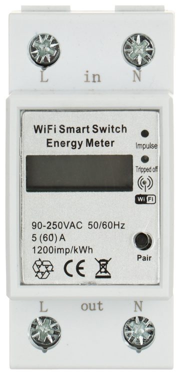 VIEDAIS ELEKTROENERĢIJAS SKAITĪTĀJS ATLO-LE1-TUYA Wi-Fi, Tuya Smart