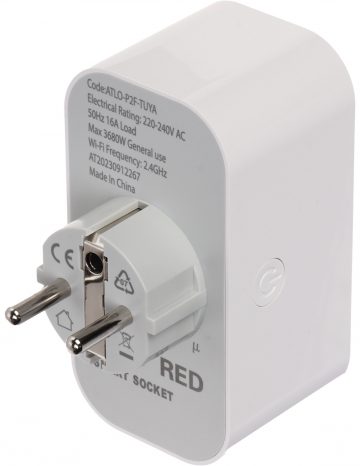 INTELIĢENTA ELEKTROLIGZDA ATLO-P2F-TUYA Wi-Fi, Tuya Smart
