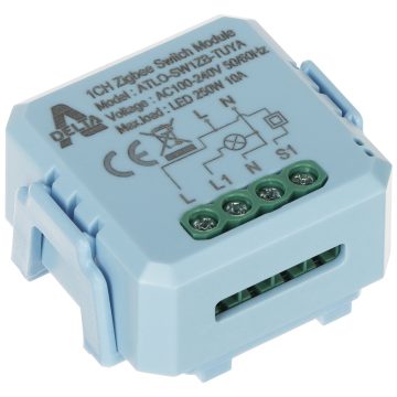 VIEDAIS PĀRSLĒGŠANAS SLĒDZIS ATLO-SW1ZB-TUYA ZigBee, Tuya SmartVIEDAIS PĀRSLĒGŠANAS SLĒDZIS ATLO-SW1ZB-TUYA ZigBee, Tuya Smart