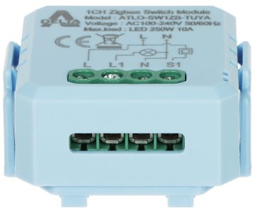 VIEDAIS PĀRSLĒGŠANAS SLĒDZIS ATLO-SW1ZB-TUYA ZigBee, Tuya Smart