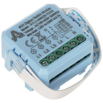 VIEDAIS PĀRSLĒGŠANAS SLĒDZIS ATLO-SW4ZB-TUYA ZigBee, Tuya SmartVIEDAIS PĀRSLĒGŠANAS SLĒDZIS ATLO-SW4ZB-TUYA ZigBee, Tuya Smart