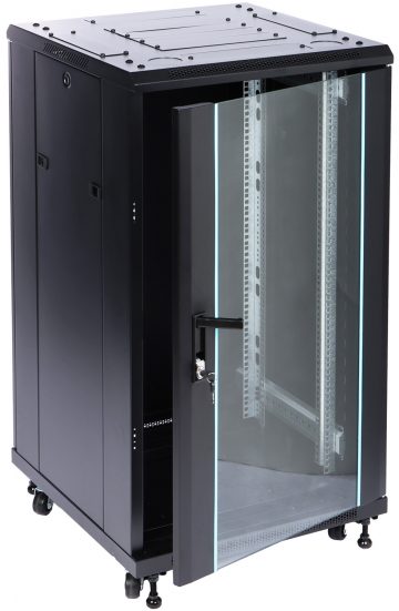 STĀVOŠS RACK SKAPĪTIS EPRADO-R19-22U/600FW-BLUE