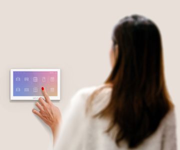 GRAFISKĀ TASTATŪRA SIGNĀLA VADĪBAS PANELIM INT-TSH210-W SATEL