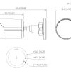 IP KAMERA IPC-HFW2649S-S-IL-0280B Smart Dual Light WizSense - 6 Mpx 2.8 mm DAHUA