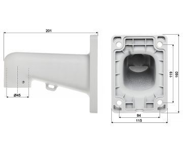 IP ĀTRUMA DOME KAMERA SD5A245GB-HNR - 1080p 3.95 ... 177.75 mm DAHUA