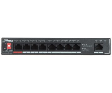 SWITCH POE SF1009P 8-PORTU DAHUA